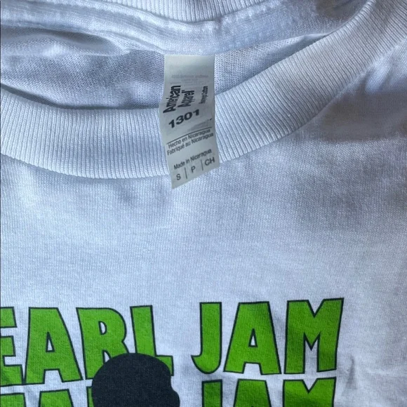 Pearl Jam Basketball Shirt Atlanta Georgia Tour Tshirt 2025 Brand New - Picture 3 of 4